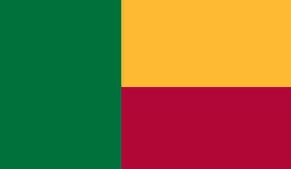 2' x 3' Benin High Wind, US Made Flag