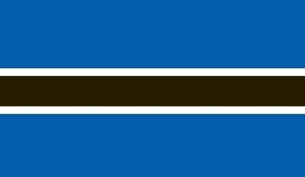 2' x 3' Botswana High Wind, US Made Flag