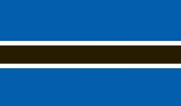 5' x 8' Botswana High Wind, US Made Flag