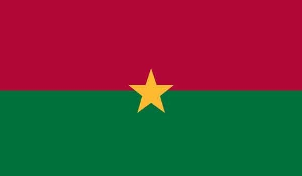 4' x 6' Burkina Faso High Wind, US Made Flag