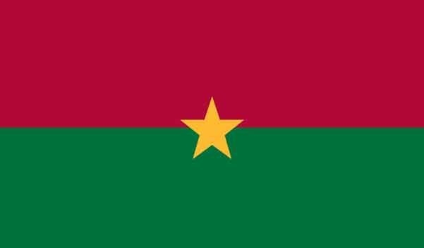 5' x 8' Burkina Faso High Wind, US Made Flag