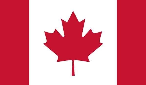 3' x 5' Canada High Wind, US Made Flag