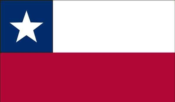 2' x 3' Chile High Wind, US Made Flag