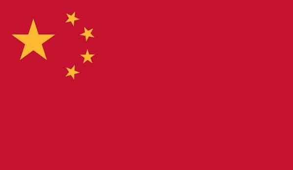 3' x 5' China High Wind, US Made Flag