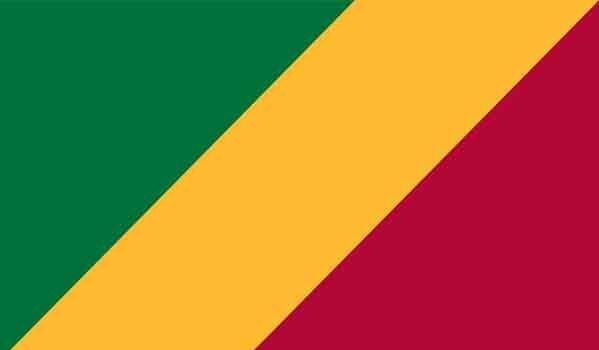 4' x 6' Congo High Wind, US Made Flag