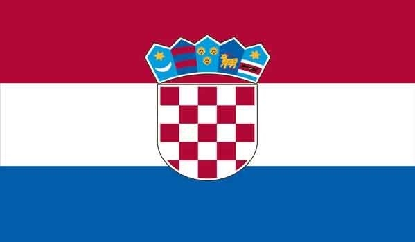 4' x 6' Croatia High Wind, US Made Flag