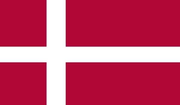 5' x 8' Denmark High Wind, US Made Flag