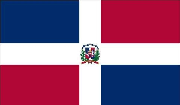 2' x 3' Dominican Republic High Wind, US Made Flag
