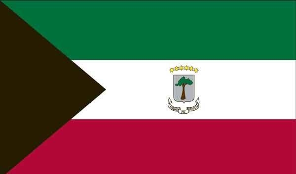 4' x 6' Equatorial Guinea High Wind, US Made Flag