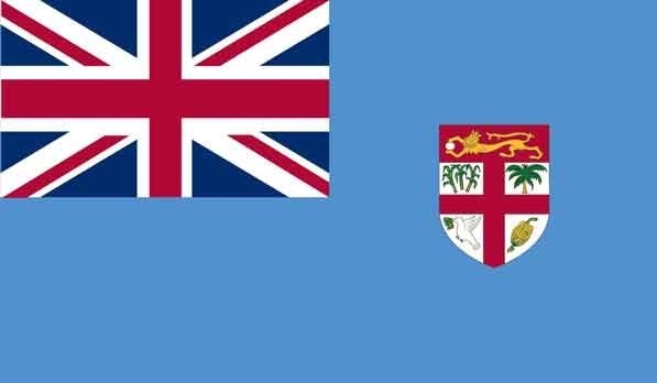 4' x 6' Fiji High Wind, US Made Flag