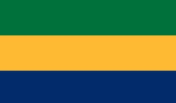 4' x 6' Gabon High Wind, US Made Flag