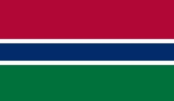 2' x 3' Gambia High Wind, US Made Flag