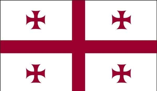 2' x 3' Georgia High Wind, US Made Flag