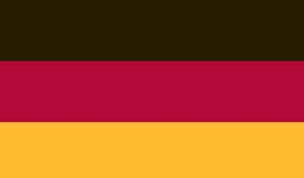 5' x 8' Germany High Wind, US Made Flag