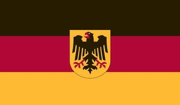 3' x 5' Germany w/ Eagle High Wind, US Made Flag