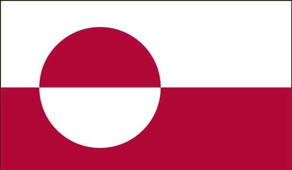 5' x 8' Greenland High Wind, US Made Flag
