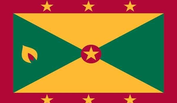 4' x 6' Grenada High Wind, US Made Flag