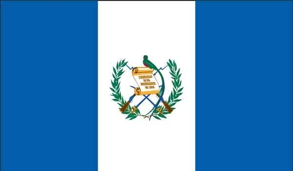 2' x 3' Guatemala High Wind, US Made Flag