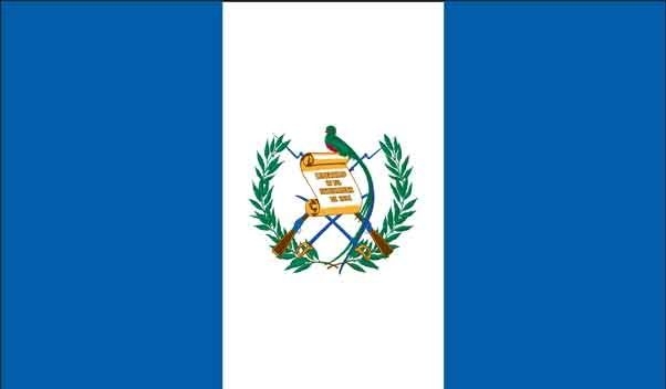 5' x 8' Guatemala High Wind, US Made Flag