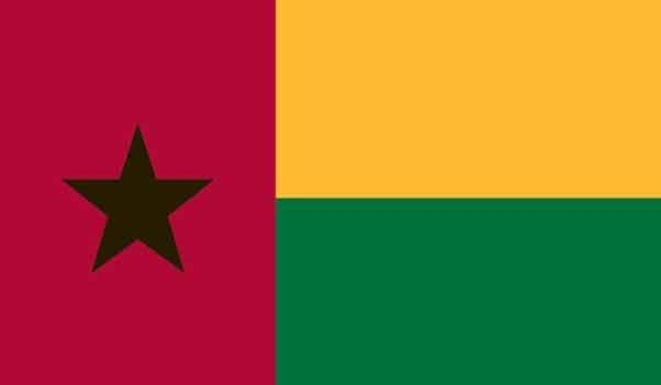 5' x 8' Guinea-Bissau High Wind, US Made Flag