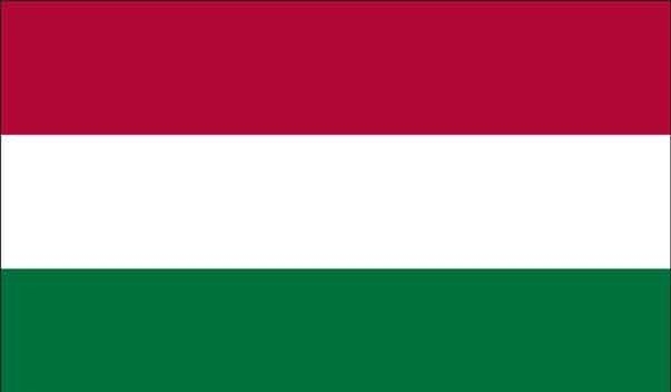 5' x 8' Hungary High Wind, US Made Flag