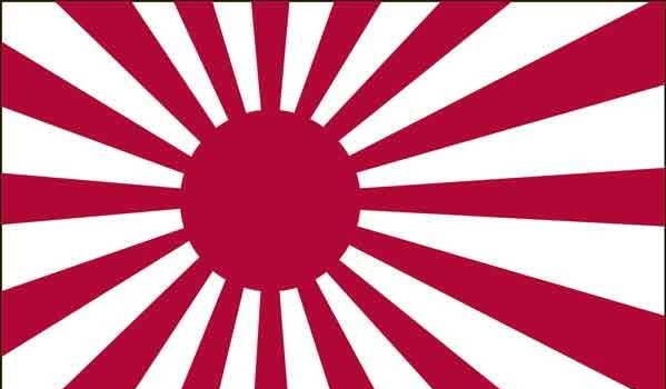 2' x 3' Japan Ensign High Wind, US Made Flag