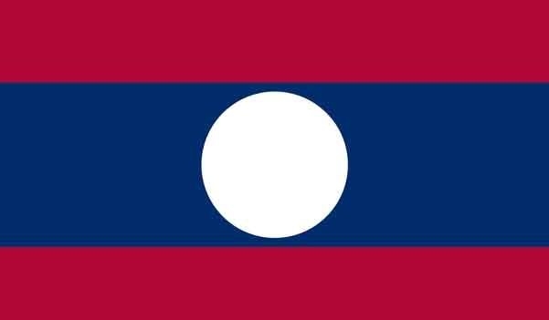5' x 8' Laos High Wind, US Made Flag