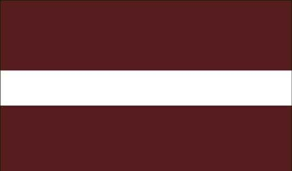 5' x 8' Latvia High Wind, US Made Flag