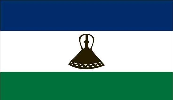 2' x 3' Lesotho High Wind, US Made Flag