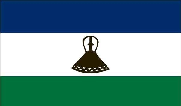 5' x 8' Lesotho High Wind, US Made Flag