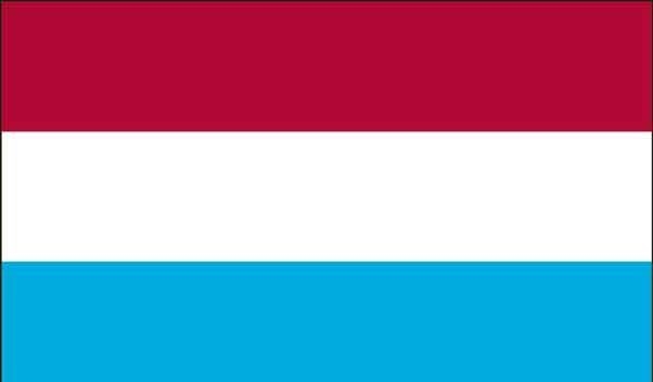 2' x 3' Luxembourg High Wind, US Made Flag
