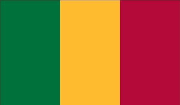 5' x 8' Mali High Wind, US Made Flag