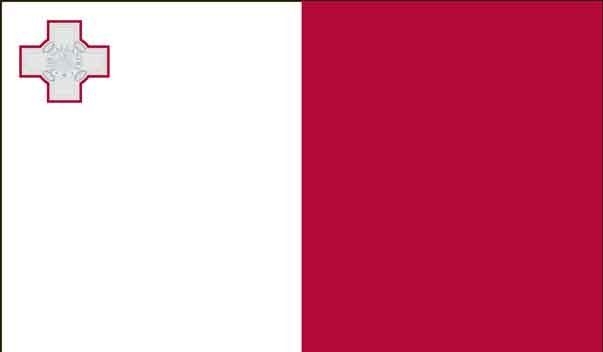 5' x 8' Malta High Wind, US Made Flag