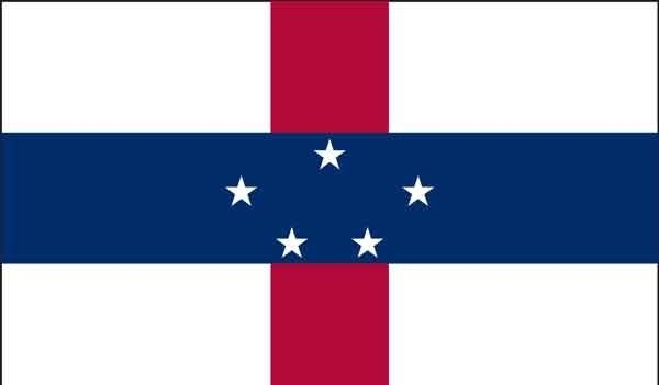 2' x 3' Netherlands Antilles High Wind, US Made Flag