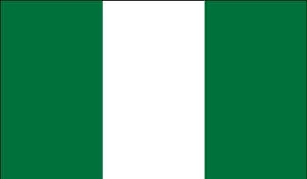2' x 3' Nigeria High Wind, US Made Flag