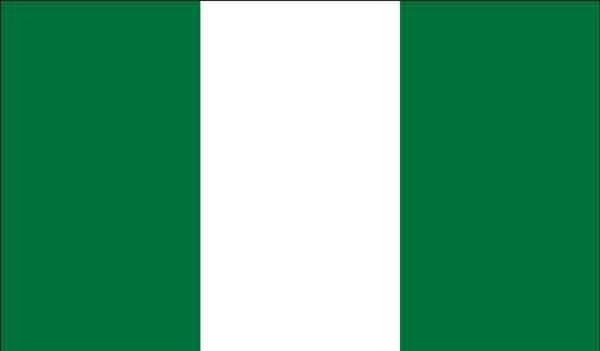 3' x 5' Nigeria High Wind, US Made Flag