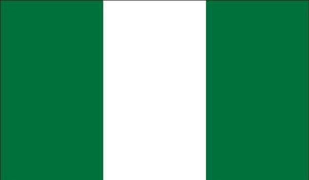 5' x 8' Nigeria High Wind, US Made Flag