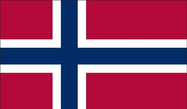 4' x 6' Norway High Wind, US Made Flag