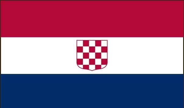 3' x 5' Old Croatia High Wind, US Made Flag