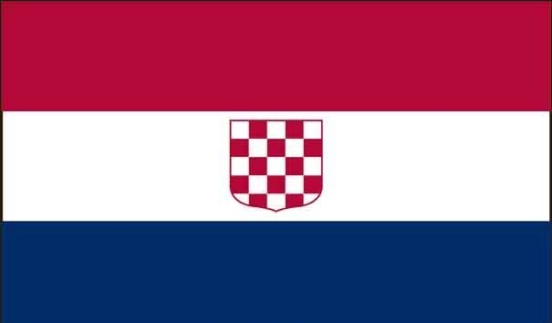 5' x 8' Old Croatia High Wind, US Made Flag