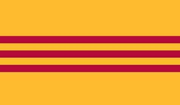 5' x 8' Old South Vietnam High Wind, US Made Flag