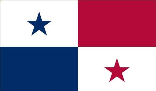 5' x 8' Panama High Wind, US Made Flag