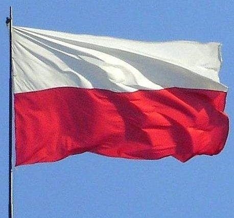 2' x 3' Poland High Wind, US Made Flag