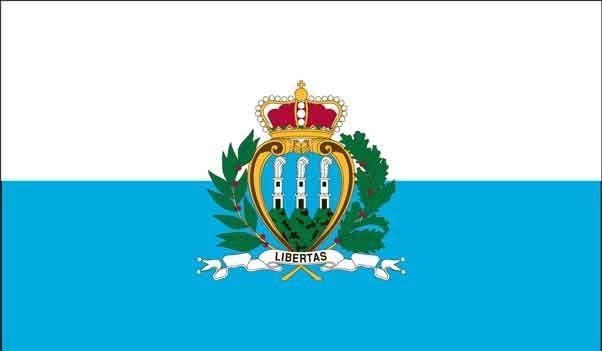3' x 5' San Marino High Wind, US Made Flag