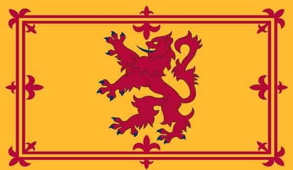 2' x 3' Scotland / Rampant Lion High Wind, US Made Flag