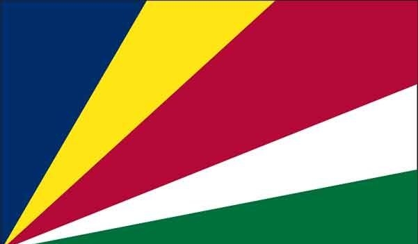2' x 3' Seychelles High Wind, US Made Flag