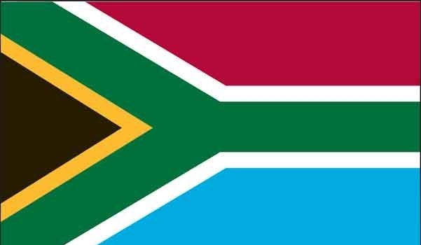 2' x 3' South Africa High Wind, US Made Flag