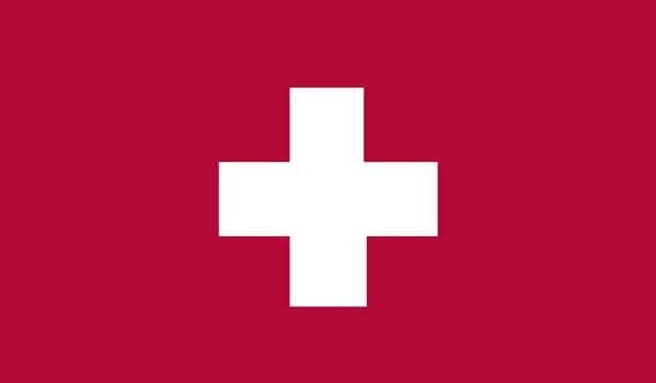 4' x 6' Switzerland High Wind, US Made Flag