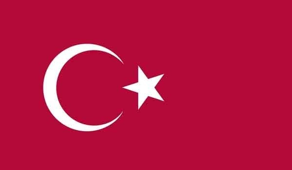 3' x 5' Turkey High Wind, US Made Flag