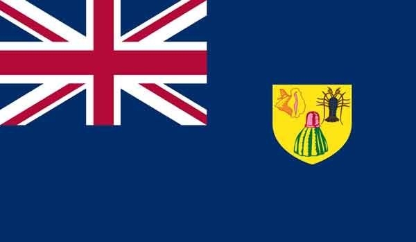 2' x 3' Turks & Caicos High Wind, US Made Flag
